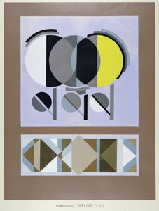 Plate 10 from `Relais, published in 1930 by Edouard Benedictus
